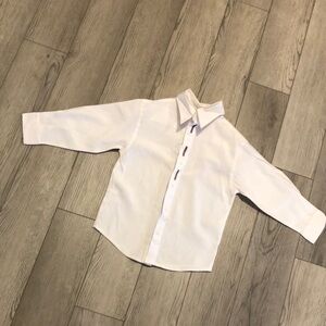 Classic White Kids Shirt boy size 4 shirt